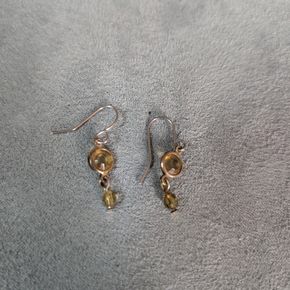 Elegant Gold Dangle Earrings
